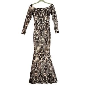 long sheer chiffon dress Loulah Maxi | Cream Polka Dot | Womens 1950s dresses Color:Yellow / Brown Polka Dot Please refer to our Cute Christmas Red Plush